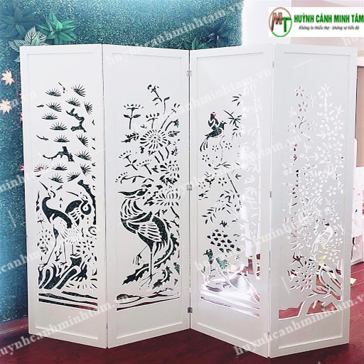 Vách CNC Tứ Quý